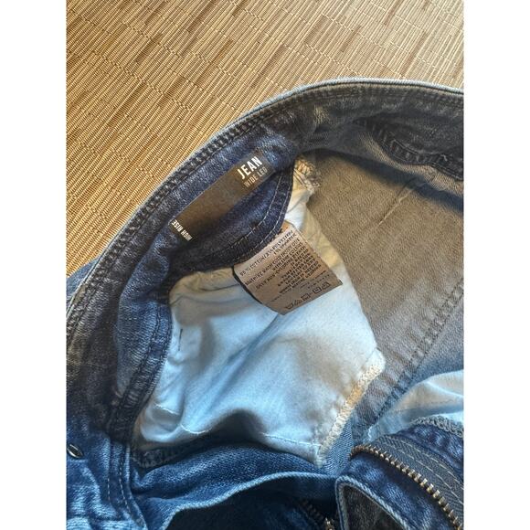 Kut from the Kloth wide leg high rise jean size 8 - Picture 2 of 6